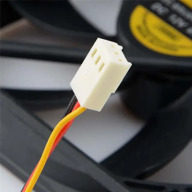 Alt view image 4 of 4 - Hot Sale 120x25mm 120mm Fan 12V DC Brushless PC Computer Case Cooler 3Pin Connector Cooling Fan For CPU Radiating For Desktop PC