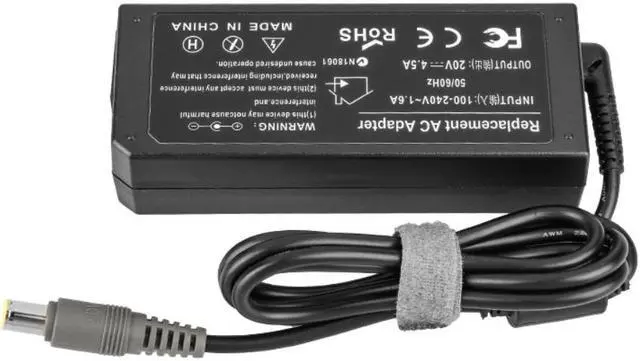 Alt view image 3 of 4 - 20V 4.5A 90W Replacement AC Adapter Charger For Lenovo Thinkpad E420 E430 T61 T60p Z60T T60 T420 T430 F25 Notebook Power Supply