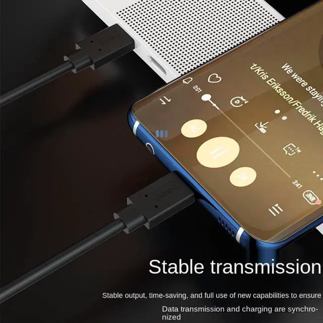 Alt view image 2 of 3 - USB 3.1 Gen2 Type-c To Type C High Speed Transmission Cable Male To Male Quick Data Cable for Huawei Samsung S8 Macbook Pro