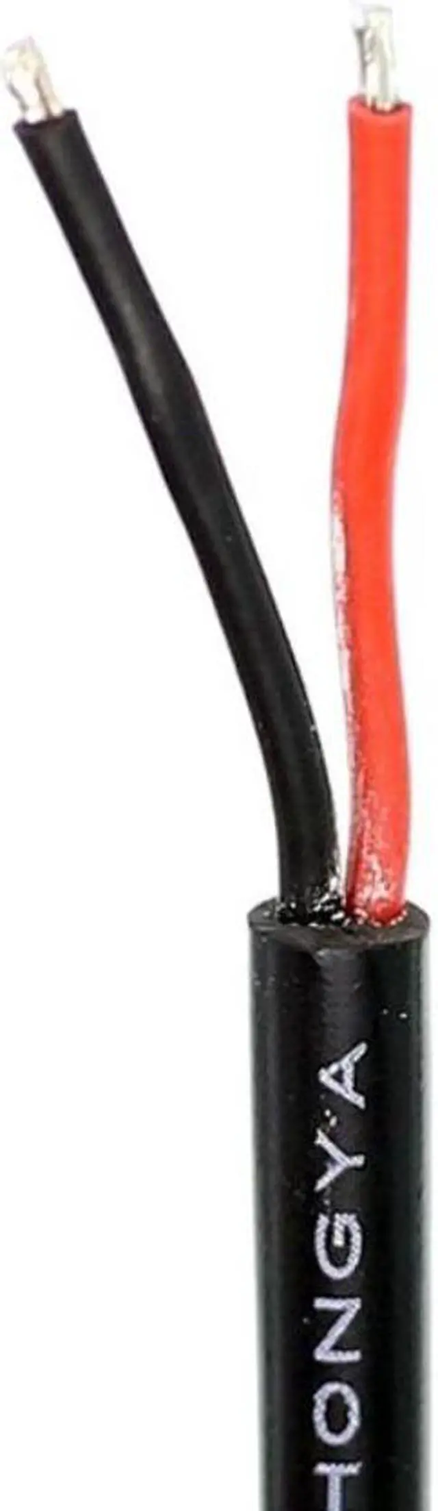 Alt view image 2 of 3 - 5 pcs DC power adapter cable 0.25m, 10A thick pure copper core wire 5.5x2.5mm elbow DC power adapter cable 0.25m 5.5*2.5