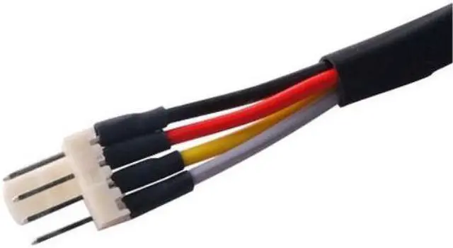 Alt view image 3 of 3 - 10pcs/lot 4 Pin Computer PC Case Fan Speed Reducer, Low Noise Extension Cable Adaptor