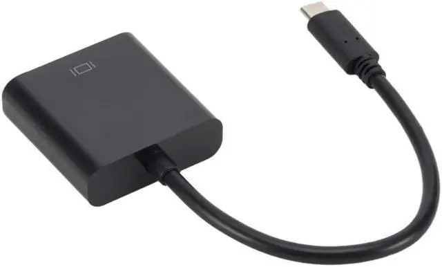 Alt view image 3 of 3 - USB Type C To Female VGA Adapter Cable Type C USB 3.1 To VGA Adapter for Notebook PC Computer Smartphone USB C Converter