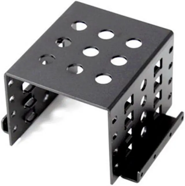 Alt view image 3 of 3 - 4-Bay 3.5 Inch To 2.5 Inch Hard Drive Caddy Internal Mounting Adapter Bracket Aluminum Alloy Mobile Holder