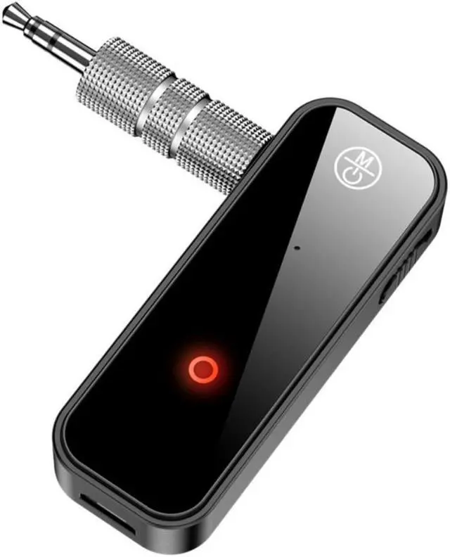 Alt view image 3 of 3 - 2 In 1 Bluetooth 5.0 Receiver Transmitter Adapter 3.5mm Jack for Car Speaker TV Music Audio Aux Headphone Receiver Hands