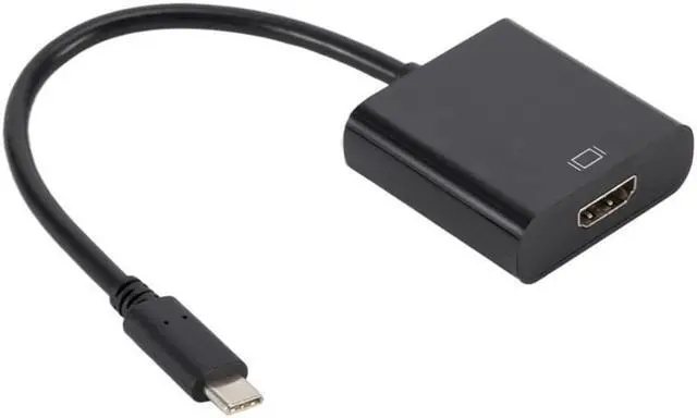 Alt view image 3 of 3 - USB C To HDMI-compatible Adapter Male To Female 4K Type C 3.1 To HDMI-compatible Cable Adapter Converter for PC MacBook