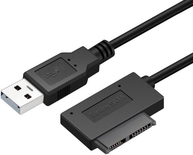 Main image of SATA To USB 2.0 Notebook Optical Drive Line Adapter Cable 6+7P SATA To USB2.0 Easy Drive Line Computer Convert Optical Drive