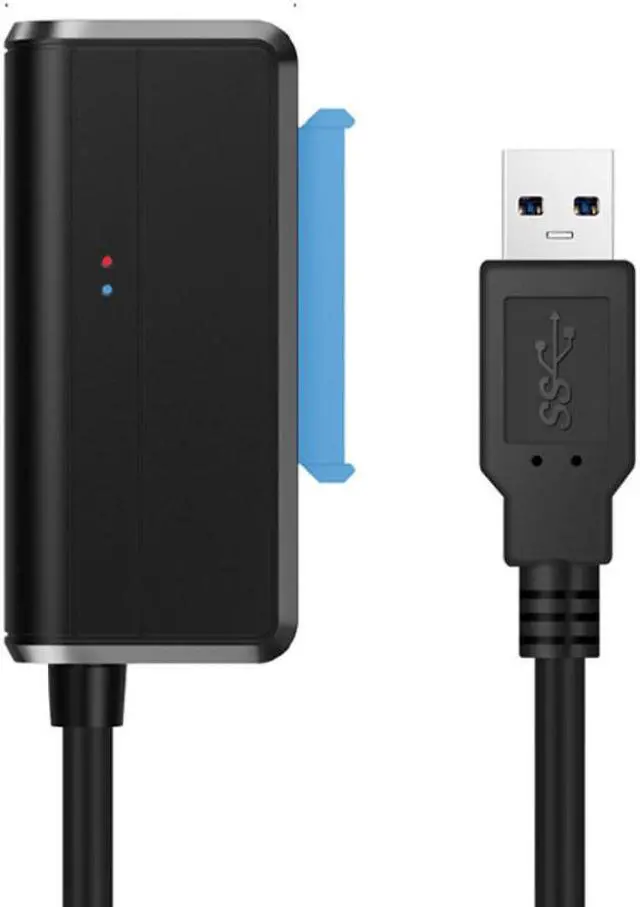 Alt view image 2 of 2 - SATA To USB3.0 Cable, USB 3.0 To SATA Hard Drive Adapter Compatible for 2.5 3.5 HDD/SSD Hard Drive Disk with Power, Support UASP