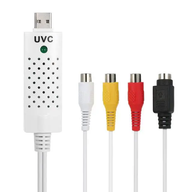 Alt view image 2 of 7 - USB 2.0 Video Audio Capture Card HD Video Converter Adapter Edit Video for Camcorder DVD PC
