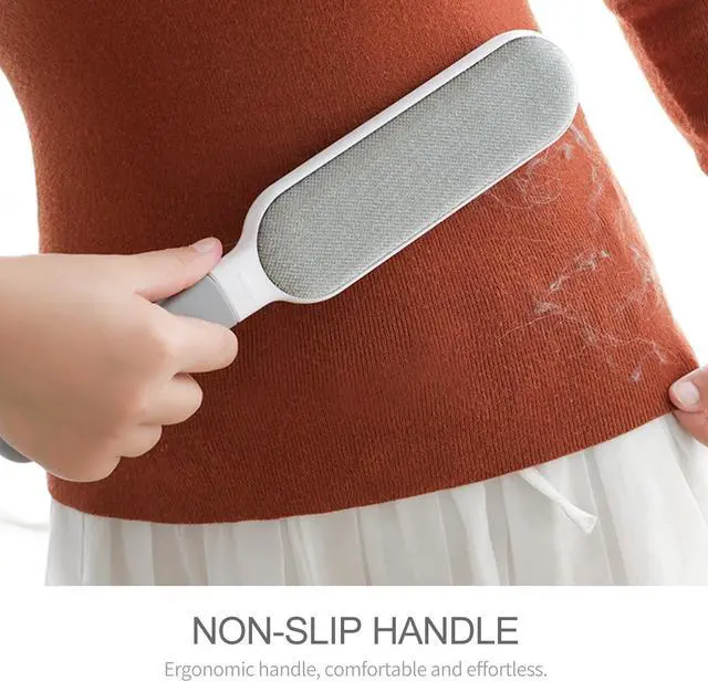 Alt view image 5 of 7 - Pet Hair Remover Reusable Pet Hair Remover Brush Dog Cat Hair Remover Lint Brush Fur Remover Double-Sided