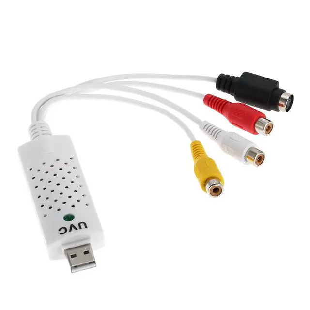 Alt view image 4 of 7 - USB 2.0 Video Audio Capture Card HD Video Converter Adapter Edit Video for Camcorder DVD PC