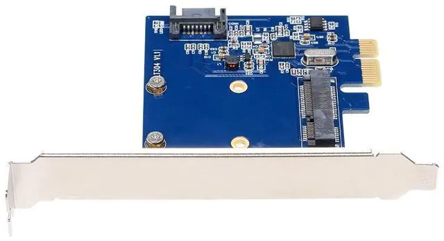 Alt view image 3 of 7 - PCIe To MSATA SSD & SATA3.0 Combo Expansion Card Controller Converter For PC Desktop
