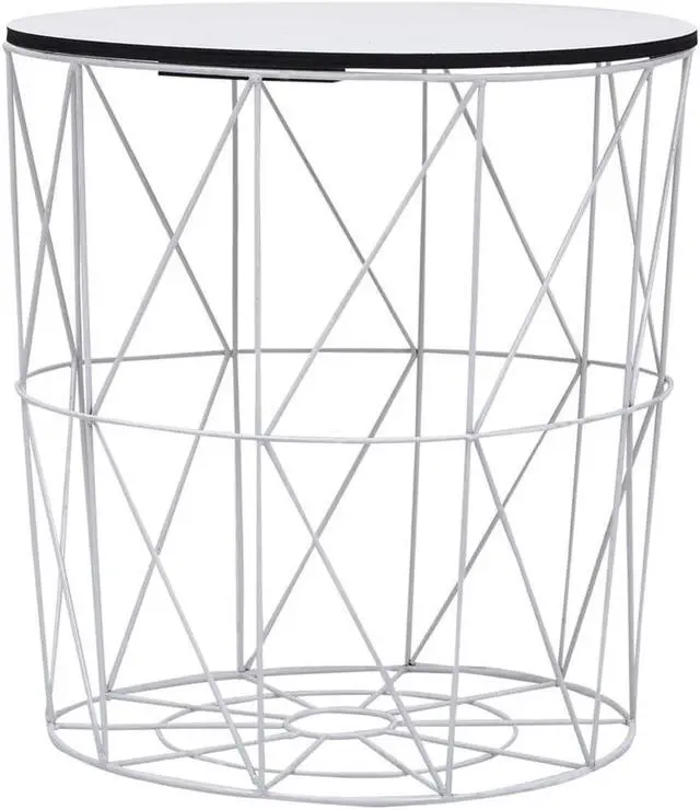 Alt view image 13 of 19 - vidaXL Coffee Table 3 Pcs Round End Sofa Table Living Room Furniture White