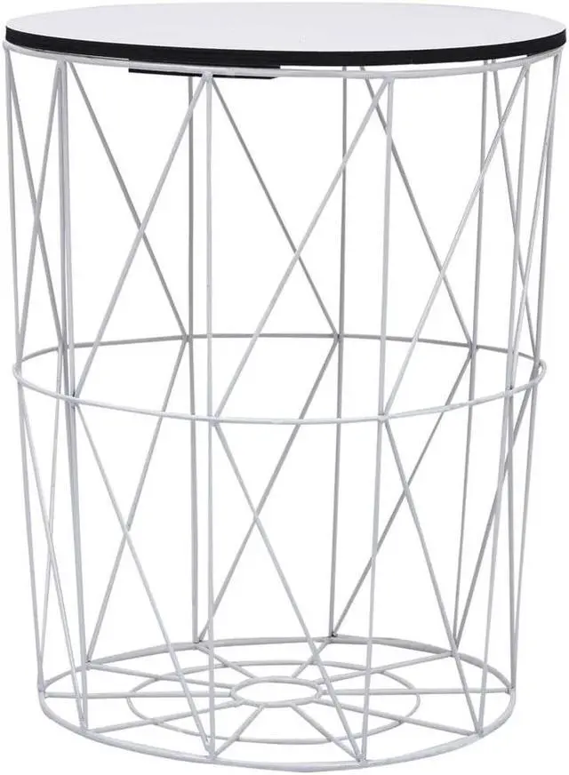 Alt view image 15 of 19 - vidaXL Coffee Table 3 Pcs Round End Sofa Table Living Room Furniture White
