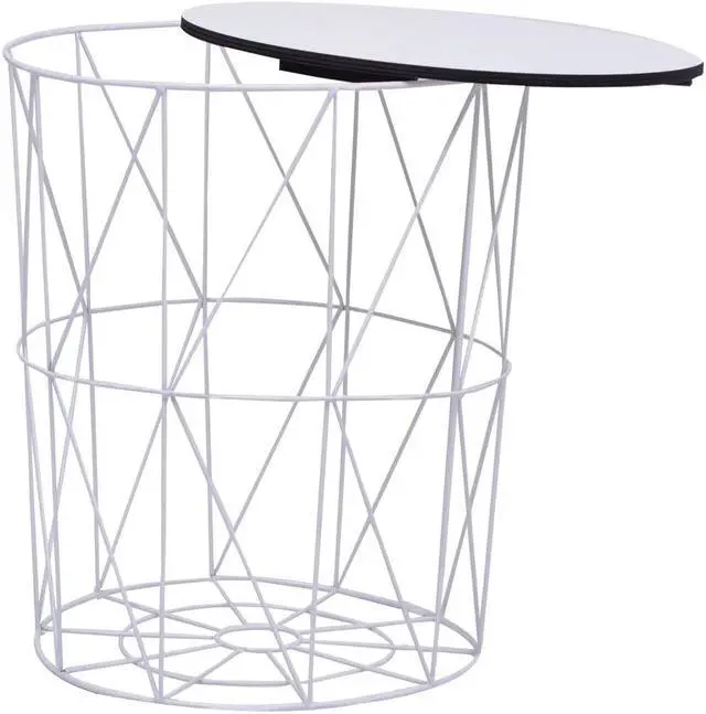 Alt view image 16 of 19 - vidaXL Coffee Table 3 Pcs Round End Sofa Table Living Room Furniture White