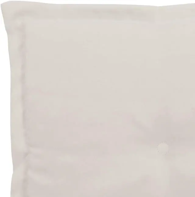 Alt view image 10 of 19 - vidaXL Garden Bench Cushion Cream 200x50x4 cm Oxford Fabric