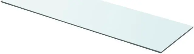 Alt view image 4 of 8 - vidaXL Shelf Panel Glass Clear 31.5"x9.8" Glass Sheet Plate Display Shelving
