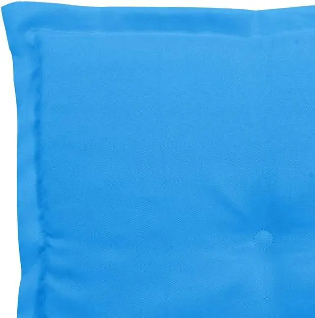 Alt view image 11 of 18 - vidaXL Bench Cushion Water Repellent Garden Seat Cushion Blue Oxford Fabric
