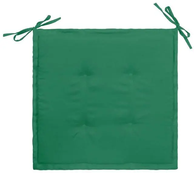 Alt view image 14 of 15 - vidaXL Chair Cushion 4 Pcs Outdoor Patio Seat Cushion Green Oxford Fabric