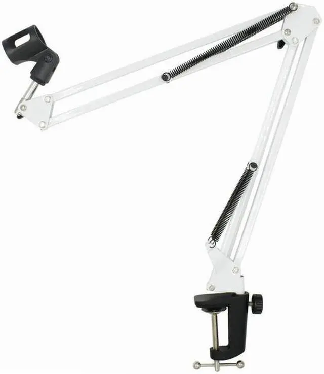 Alt view image 2 of 6 - Professional Adjustable Desktop Microphone Boom Arm Suspension Mic Scissor Arm Stand Holder