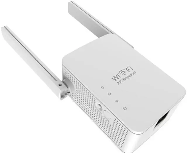 Alt view image 2 of 4 - QOMA 300mbps WiFi Repeater 802.11wireless-N AP Range Extender Booster, Range Extenders