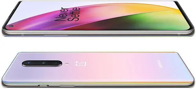 Alt view image 6 of 6 - OnePlus 8 5G Smartphone 6.55-inch 8GB RAM 128GB ROM 4300mAh Battery Android 10- Pink