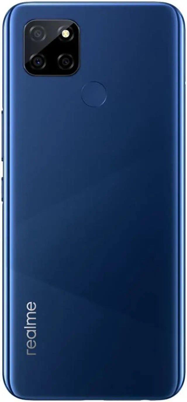 Alt view image 4 of 4 - Realme V3 5G Smartphone 6.5-inch 6GB RAM 128GB ROM 5000mAh Battery Android 10-Blue