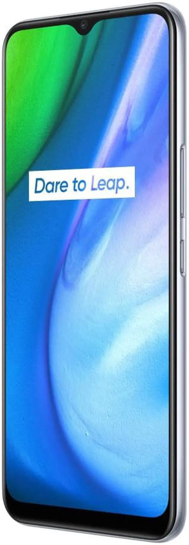 Alt view image 2 of 4 - Realme V3 5G Smartphone 6.5-inch 6GB RAM 128GB ROM 5000mAh Battery Android 10-Silver 6GB