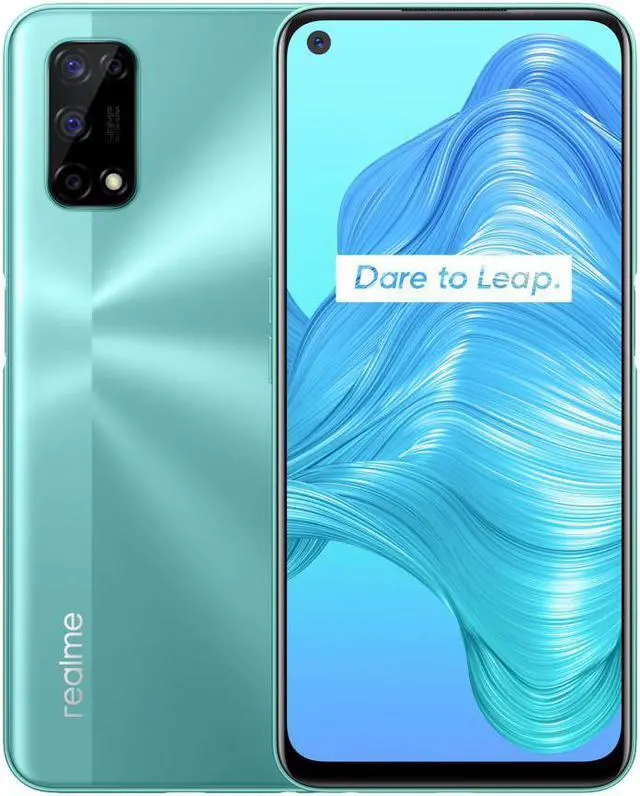 Main image of Realme V5 5G Smartphone 6.5-inch 8GB RAM 128GB ROM 5000mAh Battery Android 10-Green