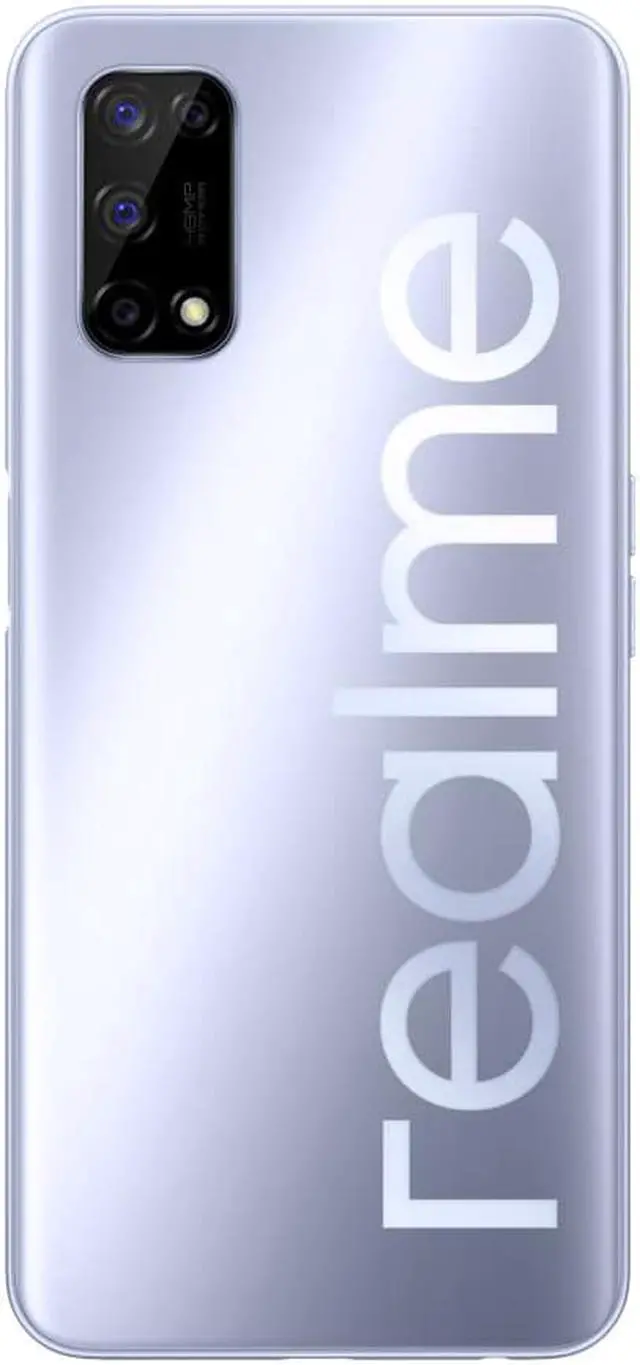 Alt view image 4 of 4 - Realme V5 5G Smartphone 6.5-inch 8GB RAM 128GB ROM 5000mAh Battery Android 10-Silver