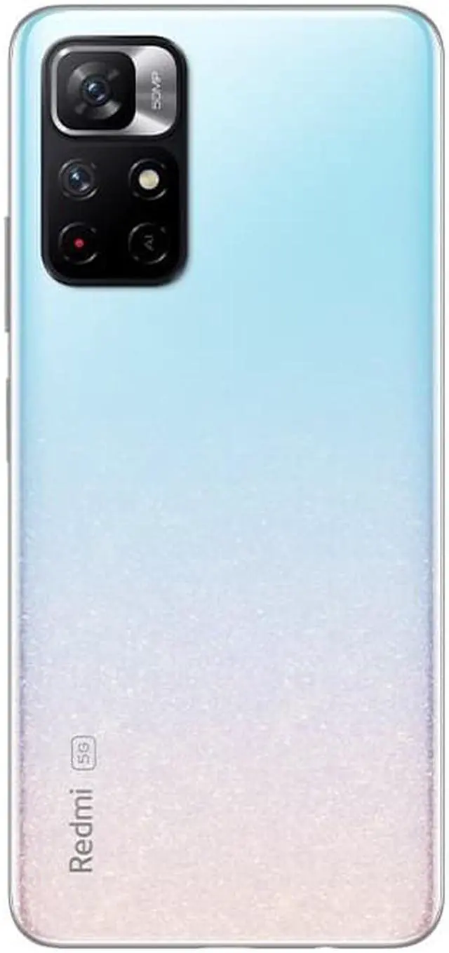 Alt view image 3 of 6 - Xiaomi Redmi Note 11 6.6-inch 2400x1080P LCD Display 5G Smartphone 4GB 128GB 5000mAh Battery Android 11-Blue
