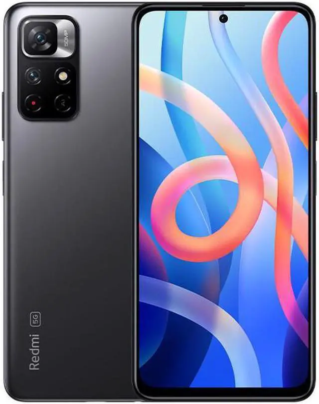 Main image of Xiaomi Redmi Note 11 6.6-inch 2400x1080P LCD Display 5G Smartphone 6GB 128GB 5000mAh Battery Android 11-Black