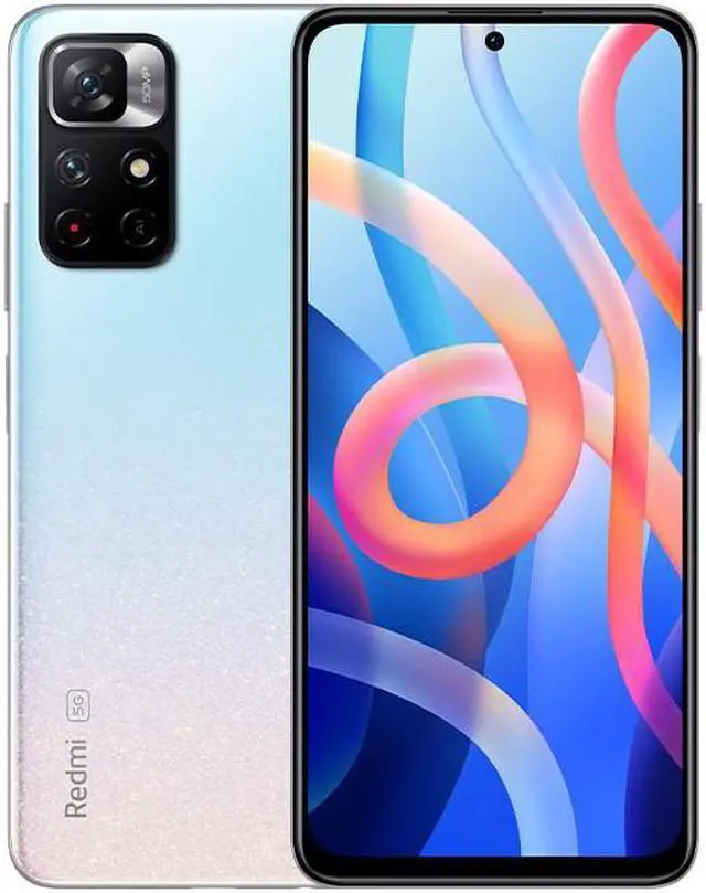 Main image of Xiaomi Redmi Note 11 6.6-inch 2400x1080P LCD Display 5G Smartphone 6GB 128GB 5000mAh Battery Android 11-Blue