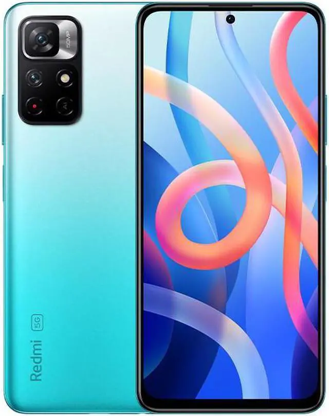 Main image of Xiaomi Redmi Note 11 6.6-inch 2400x1080P LCD Display 5G Smartphone 8GB 128GB 5000mAh Battery Android 11- Green