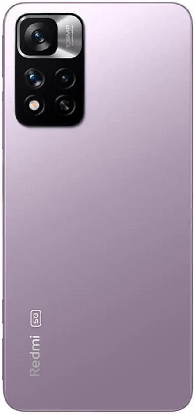 Alt view image 3 of 7 - Xiaomi Redmi Note 11 Pro 6.67-inch 2400x1080P AMOLED Display 5G Smartphone 6GB 128GB 5160mAh Battery Android 11- Purple