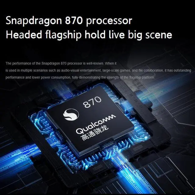 Alt view image 4 of 7 - Xiaomi Mi Pad 5 Pro 11.0-inch 2560x1600P LCD Display Tablet 6GB 256GB 8600mAh Battery Android 11-Black