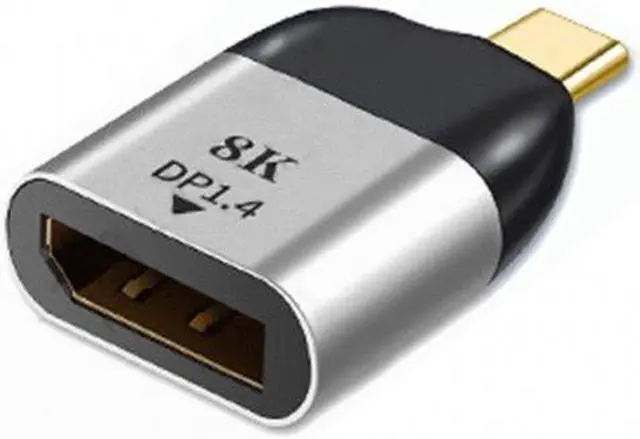 Alt view image 3 of 7 - Cablecc USB-C Type C to Displayport Monitor Converter Adapter 4K 2K 60hz for Tablet & Phone & Laptop