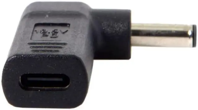 Alt view image 3 of 4 - Jimier USB 3.1 Type C USB-C to 4.5*3.0mm Adapter 90 Degree Angled UC-112-4530DE