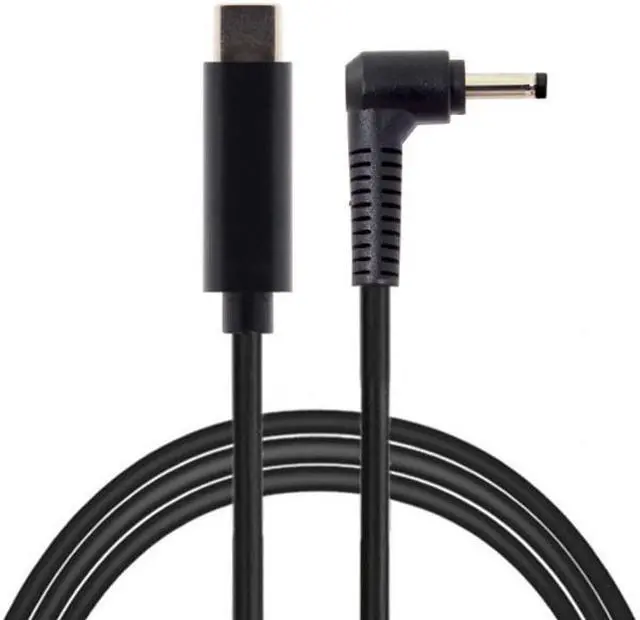 Alt view image 3 of 5 - CY Type C USB-C Input to 3.0*1.1mm Angled Cable UC-216-3011MM