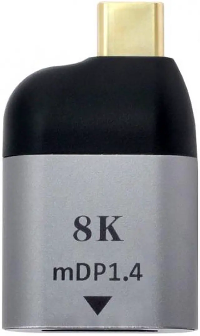 Alt view image 4 of 7 - CY USB-C Type C to Mini DP Displayport Converter Adapter 4K 2K 60hz for Tablet & Phone & Laptop UC-220-MDP