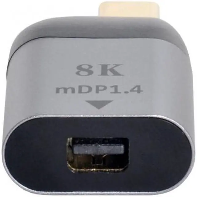 Alt view image 5 of 7 - CY USB-C Type C to Mini DP Displayport Converter Adapter 4K 2K 60hz for Tablet & Phone & Laptop UC-220-MDP