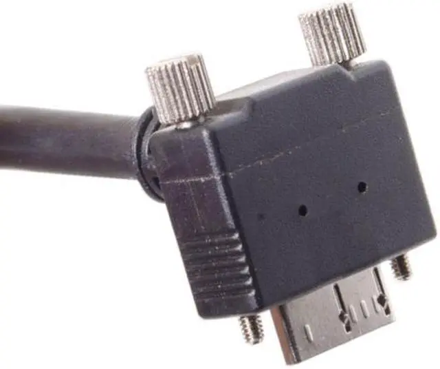 Alt view image 5 of 7 - CY 3.0M 90 Degree Down Angled Micro USB Screw Mount to 3.0 Data Cable for Industrial Camera U3-044-DN-3.0M