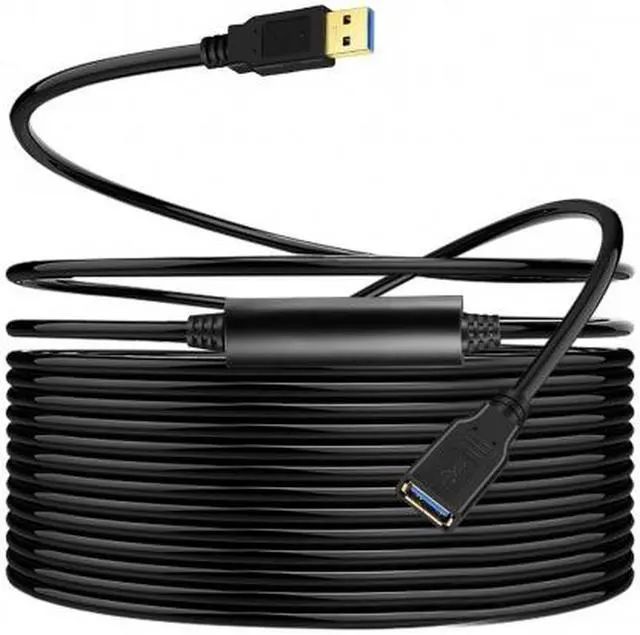 Alt view image 4 of 6 - Cablecc 8m USB 3.0 Male to Female Extension GL3523 Repeater Cable for Laptop PC & Hard Disk Drive
