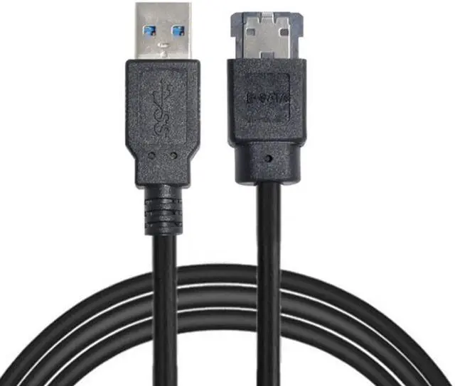Alt view image 7 of 7 - CY USB 3.0 to Power Over eSATA DC5V Adapter USB2.0 to HDD/SSD/ODD eSATAp Converter