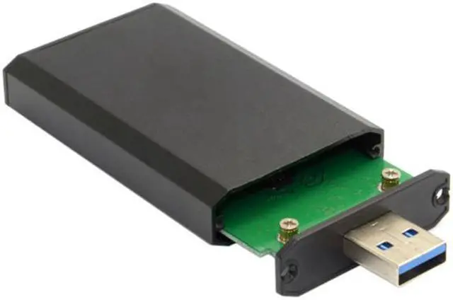 Main image of FVH Mini PCI-E mSATA to USB 3.0 External SSD PCBA Conveter Adapter Pen Driver Card with Case U3-294
