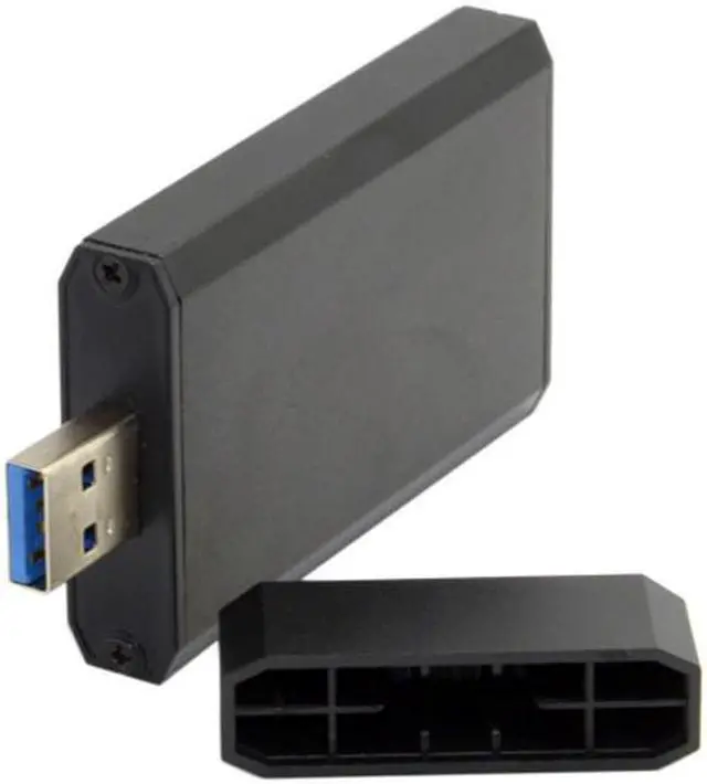 Alt view image 5 of 7 - FVH Mini PCI-E mSATA to USB 3.0 External SSD PCBA Conveter Adapter Pen Driver Card with Case U3-294