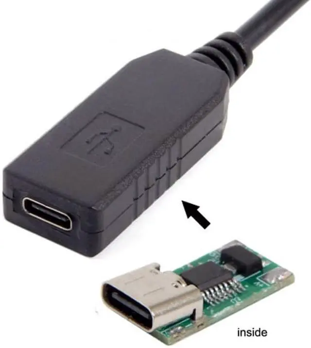 Alt view image 4 of 7 - Jimier USB 3.1 Type C USB-C to Rectangle 11.0*4.5mm Plug Cable UC-100-1145MM