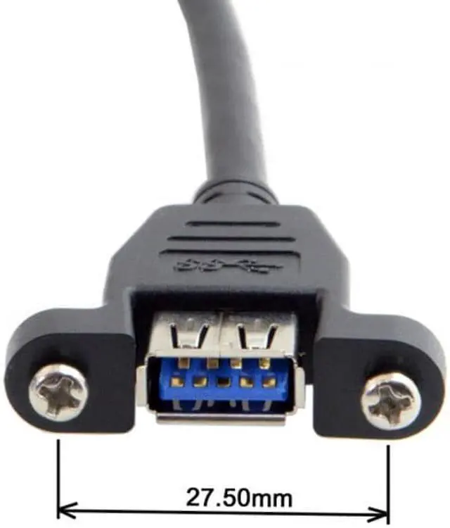 Alt view image 4 of 7 - Jimier USB 3.0 Type-A Male to USB-C Type-C Female Stretch Coiled Cable 100cm Extension 5Gbps for Disk Phone Camera Data