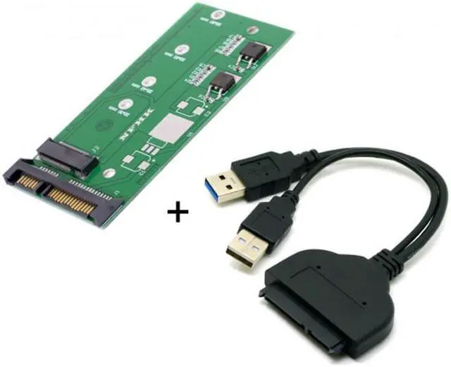 Alt view image 6 of 6 - CY USB 3.0 to SATA 2.5" Hard Disk to M.2 NGFF B/M-Key 2 Lane SSD for E431 E531 X240 Y410P Y510 U3-067/SA-123