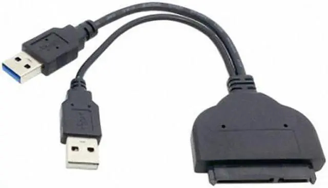 Alt view image 4 of 5 - Jimier USB 3.0 to SATA 22pin 2.5" Hard Disk to 2 in 1 Combo Mini PCI- E 2 Lane M.2 NGFF & mSATA SSD Adapter Converter U3-067/SA-130