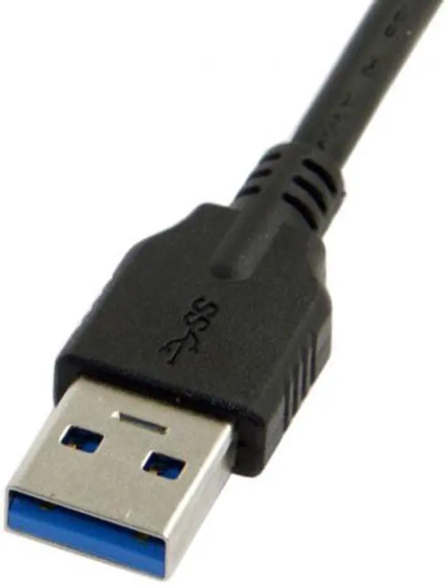Alt view image 2 of 4 - CY USB 3.1 Type-C Dual Screw Locking to Standard USB3.0 Data Cable 2m Panel Mount Type UC-048-2.0M